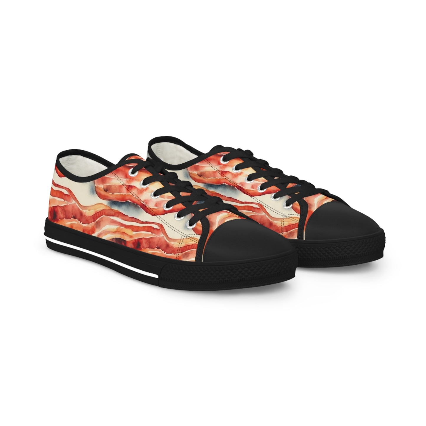 Bacon Men's Low Top Sneakers