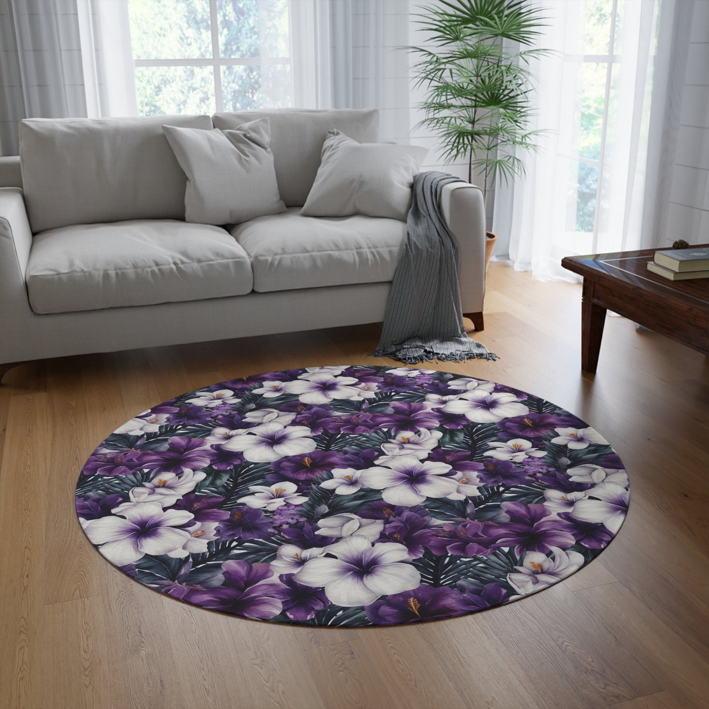 Hawaiian Purple Rug