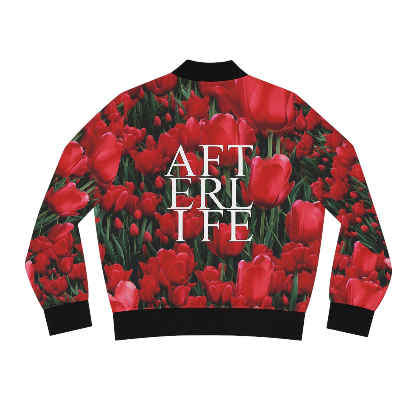 Tulips Women's Bomber Jacket AFTERLIFE