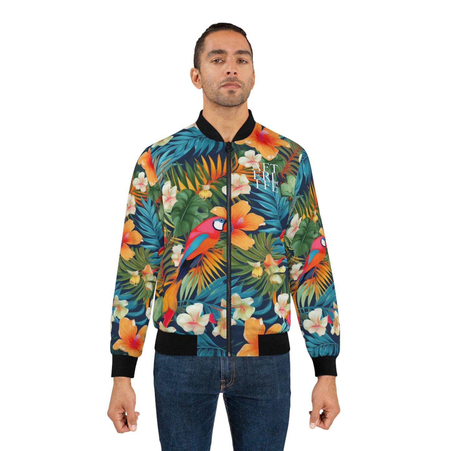 Tropical Flat Men's Bomber Jacket AFTERLIFE