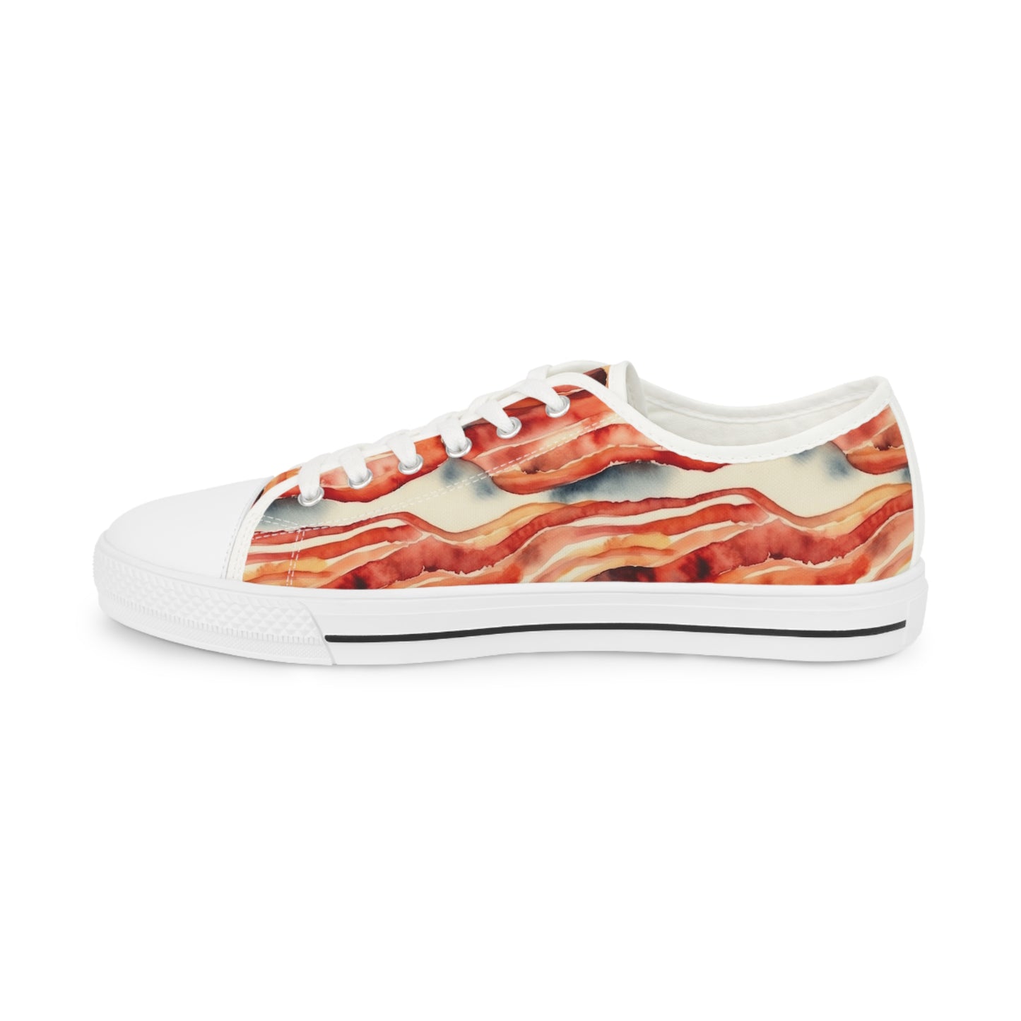 Bacon Men's Low Top Sneakers