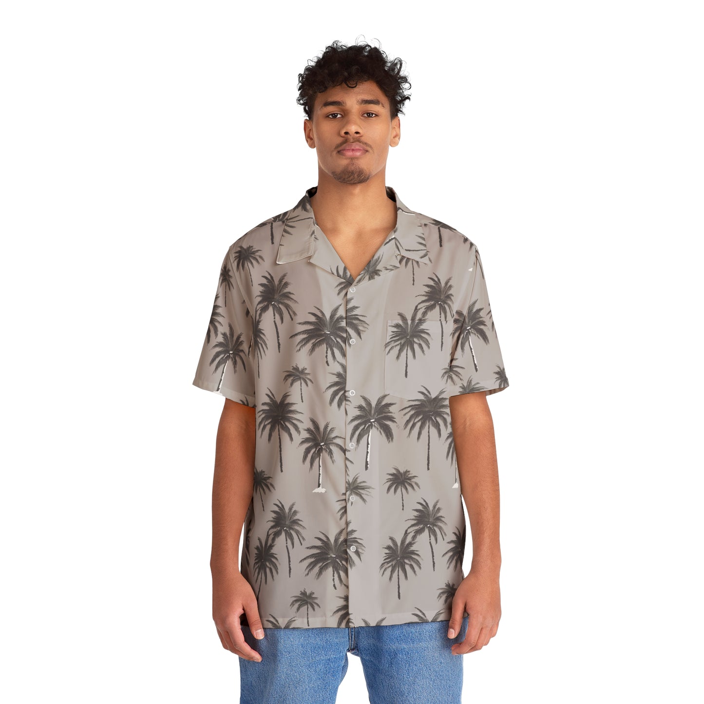 Palm Trees Men's Hawaiian Shirt