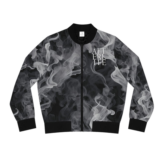 Smoke Women's Bomber Jacket AFTERLIFE