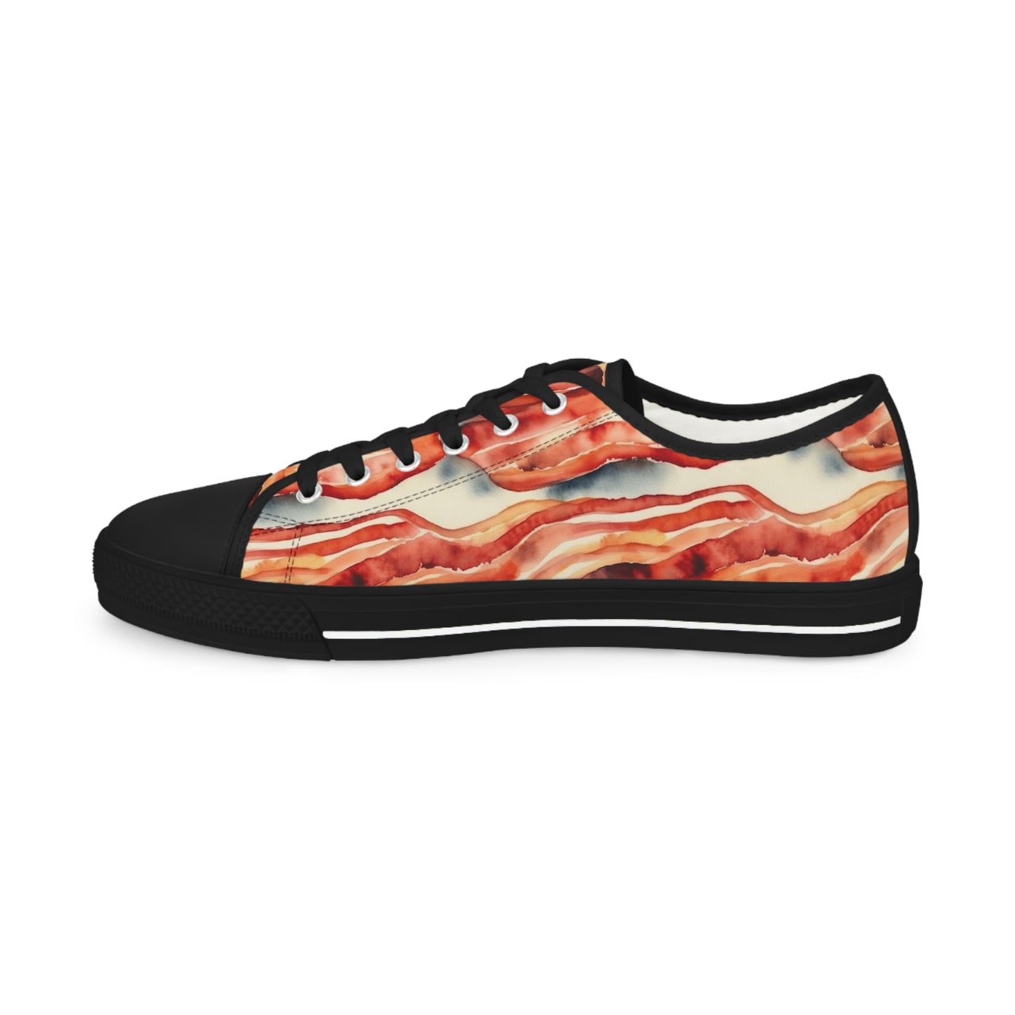 Bacon Men's Low Top Sneakers